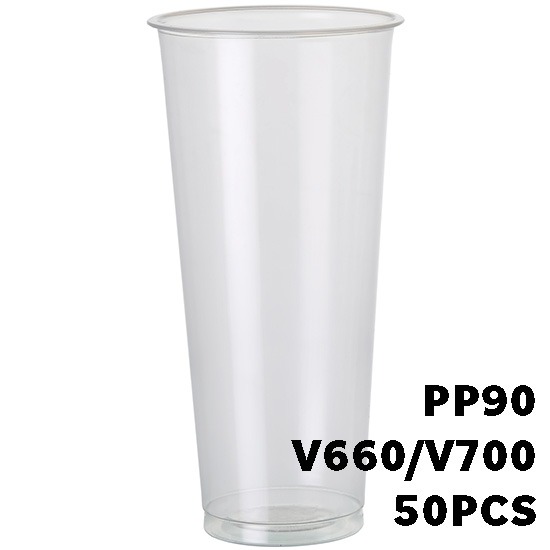 PP90-V660/V700 22oz Natural Takeaway Cup 50pcs