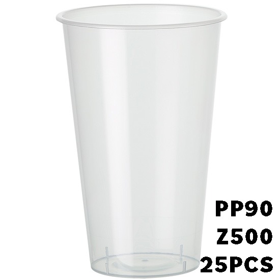 PP90-Z500 CN 16oz Natural Takeaway Cup 25pcs