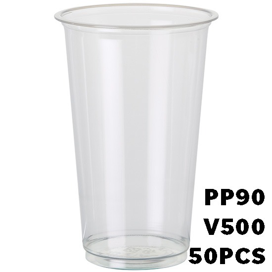 PP90-V500 16oz Natural Takeaway Cup 50pcs