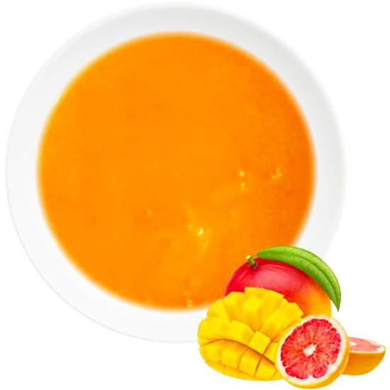 Bubbly Boba Premium Pulp Mango Pomelo Sago Syrup 5kg