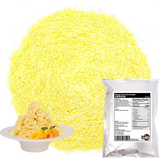 Bubbly Boba Mango Snow Ice Powder 1kg