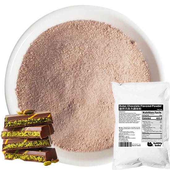Bubbly Boba Dubai Chocolate Flavored Powder 1kg