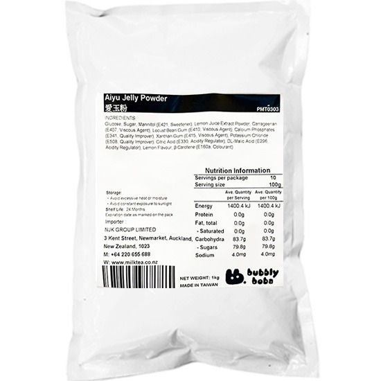Bubbly Boba Aiyu Jelly Powder 1kg