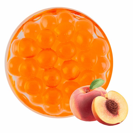 Bubbly Boba Peach Popping Ball 490g