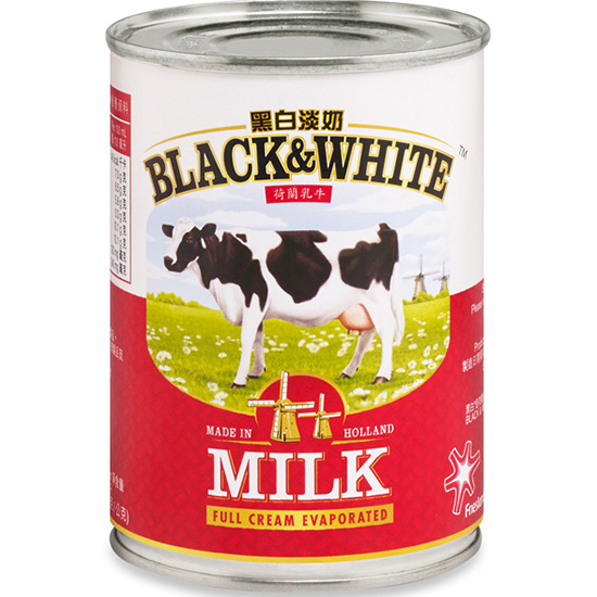 BW Black & White Evaporated Milk 410g